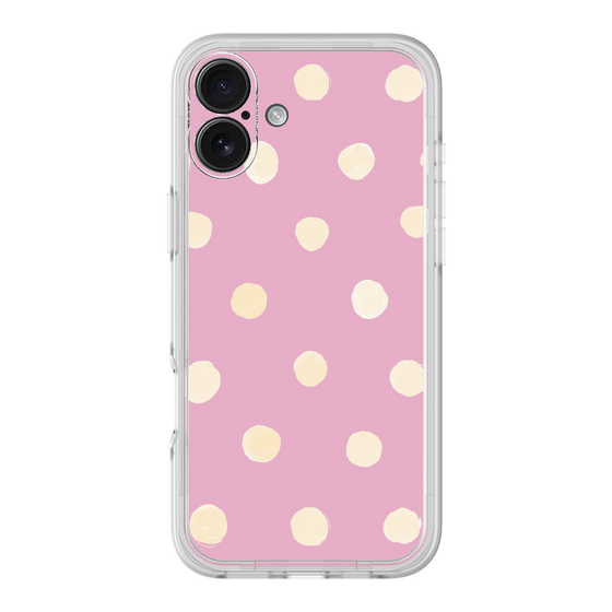 Premium Panel［ Watercolor Dots Retro Color - Pink ］