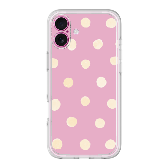 Premium Panel［ Watercolor Dots Retro Color - Pink ］