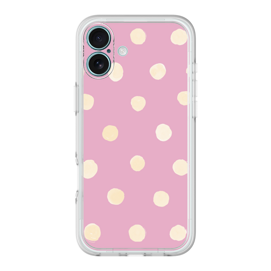Premium Panel［ Watercolor Dots Retro Color - Pink ］
