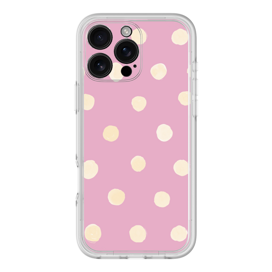Premium Panel［ Watercolor Dots Retro Color - Pink ］