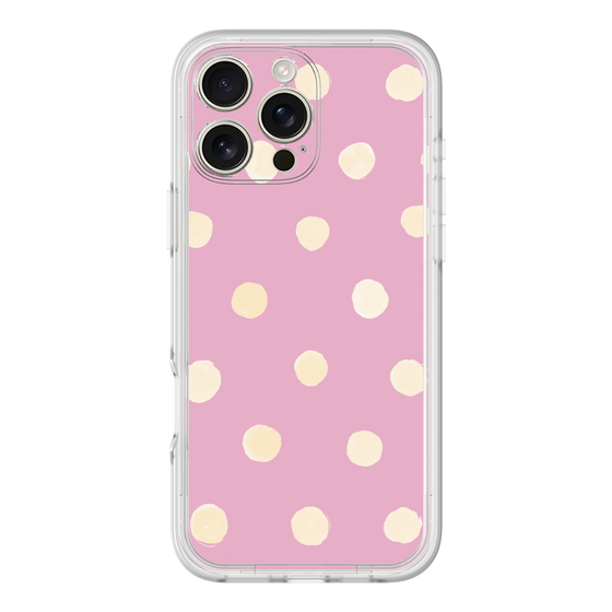 Premium Panel［ Watercolor Dots Retro Color - Pink ］