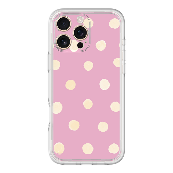 Premium Panel［ Watercolor Dots Retro Color - Pink ］