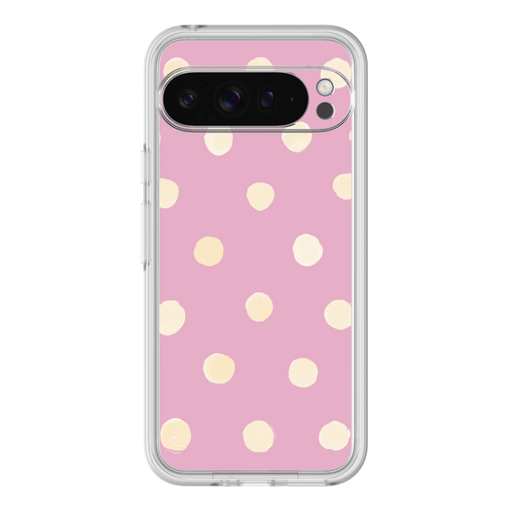 Premium Panel［ Watercolor Dots Retro Color - Pink ］