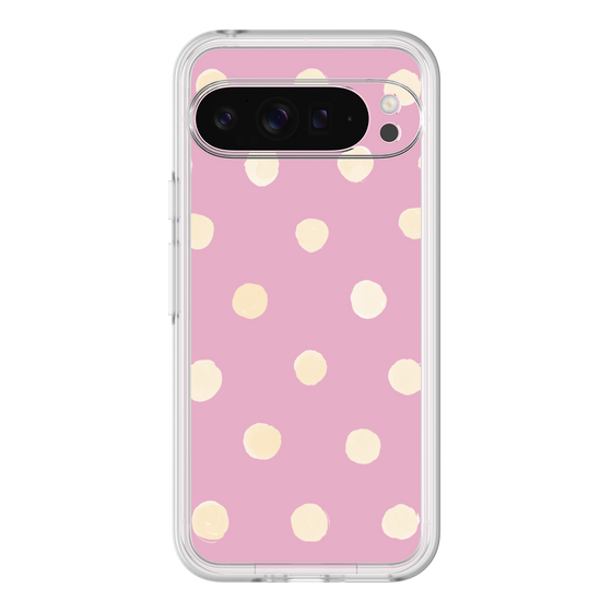 Premium Panel［ Watercolor Dots Retro Color - Pink ］