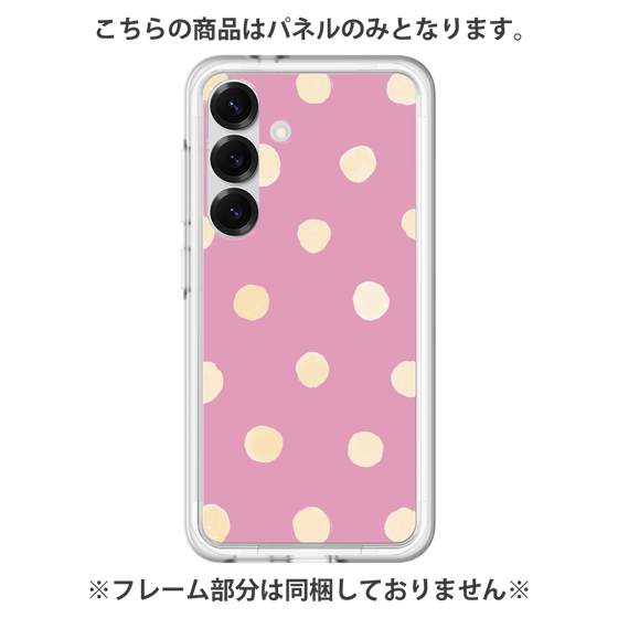 Premium Panel［ Watercolor Dots Retro Color - Pink ］