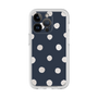 Premium Panel［ Watercolor Dots Retro Color - Navy ］