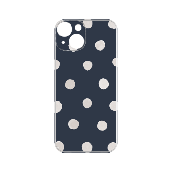 Premium Panel［ Watercolor Dots Retro Color - Navy ］