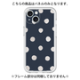 Premium Panel［ Watercolor Dots Retro Color - Navy ］