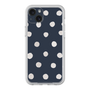Premium Panel［ Watercolor Dots Retro Color - Navy ］