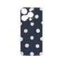 Premium Panel［ Watercolor Dots Retro Color - Navy ］