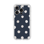 Premium Panel［ Watercolor Dots Retro Color - Navy ］