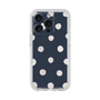 Premium Panel［ Watercolor Dots Retro Color - Navy ］
