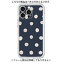 Premium Panel［ Watercolor Dots Retro Color - Navy ］