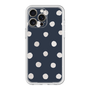 Premium Panel［ Watercolor Dots Retro Color - Navy ］