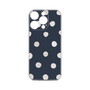 Premium Panel［ Watercolor Dots Retro Color - Navy ］