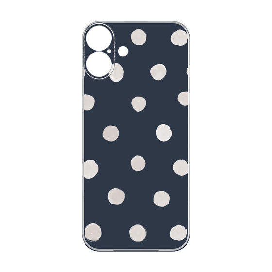 Premium Panel［ Watercolor Dots Retro Color - Navy ］