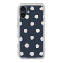 Premium Panel［ Watercolor Dots Retro Color - Navy ］