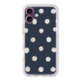 Premium Panel［ Watercolor Dots Retro Color - Navy ］