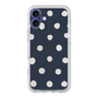 Premium Panel［ Watercolor Dots Retro Color - Navy ］