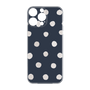 Premium Panel［ Watercolor Dots Retro Color - Navy ］