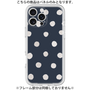 Premium Panel［ Watercolor Dots Retro Color - Navy ］