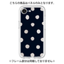Premium Panel［ Watercolor Dots Retro Color - Navy ］