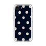 Premium Panel［ Watercolor Dots Retro Color - Navy ］