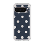 Premium Panel［ Watercolor Dots Retro Color - Navy ］