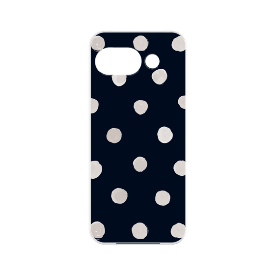 Premium Panel［ Watercolor Dots Retro Color - Navy ］