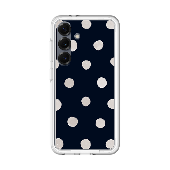 Premium Panel［ Watercolor Dots Retro Color - Navy ］