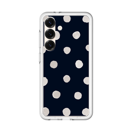 Premium Panel［ Watercolor Dots Retro Color - Navy ］