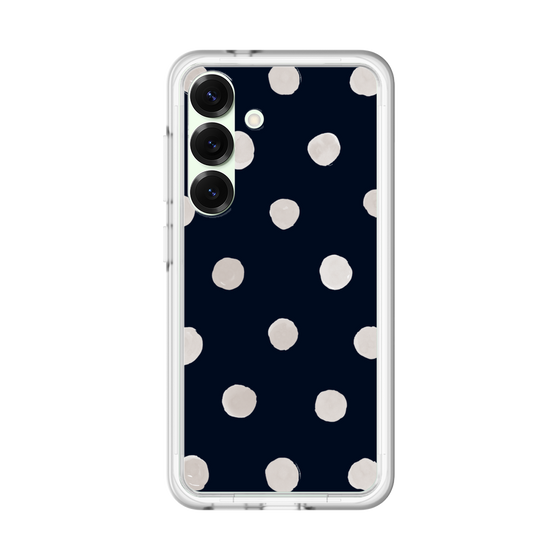 Premium Panel［ Watercolor Dots Retro Color - Navy ］