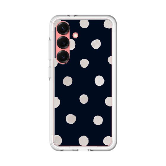 Premium Panel［ Watercolor Dots Retro Color - Navy ］