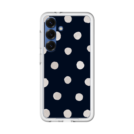 Premium Panel［ Watercolor Dots Retro Color - Navy ］
