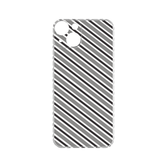 Premium Panel［ Small Stripe - Gray × Black ］