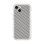 Premium Panel［ Small Stripe - Gray × Black ］