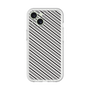Premium Panel［ Small Stripe - Gray × Black ］