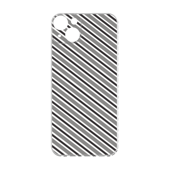 Premium Panel［ Small Stripe - Gray × Black ］