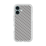 Premium Panel［ Small Stripe - Gray × Black ］
