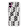 Premium Panel［ Small Stripe - Gray × Black ］