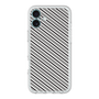 Premium Panel［ Small Stripe - Gray × Black ］
