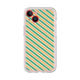 Premium Panel［ Small Stripe - Green × Orange ］