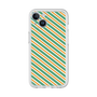 Premium Panel［ Small Stripe - Green × Orange ］