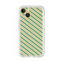 Premium Panel［ Small Stripe - Green × Orange ］