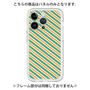Premium Panel［ Small Stripe - Green × Orange ］