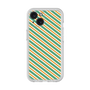 Premium Panel［ Small Stripe - Green × Orange ］