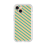 Premium Panel［ Small Stripe - Green × Orange ］