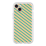 Premium Panel［ Small Stripe - Green × Orange ］