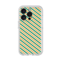 Premium Panel［ Small Stripe - Green × Orange ］