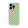 Premium Panel［ Small Stripe - Green × Orange ］